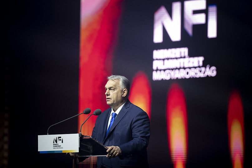Orbán Viktor beszédet mond a megnyitón - Fót, 2025. január 30.