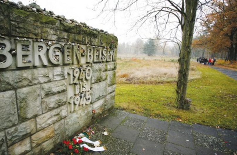 A Belsen-Bergeri tábor emlékműve