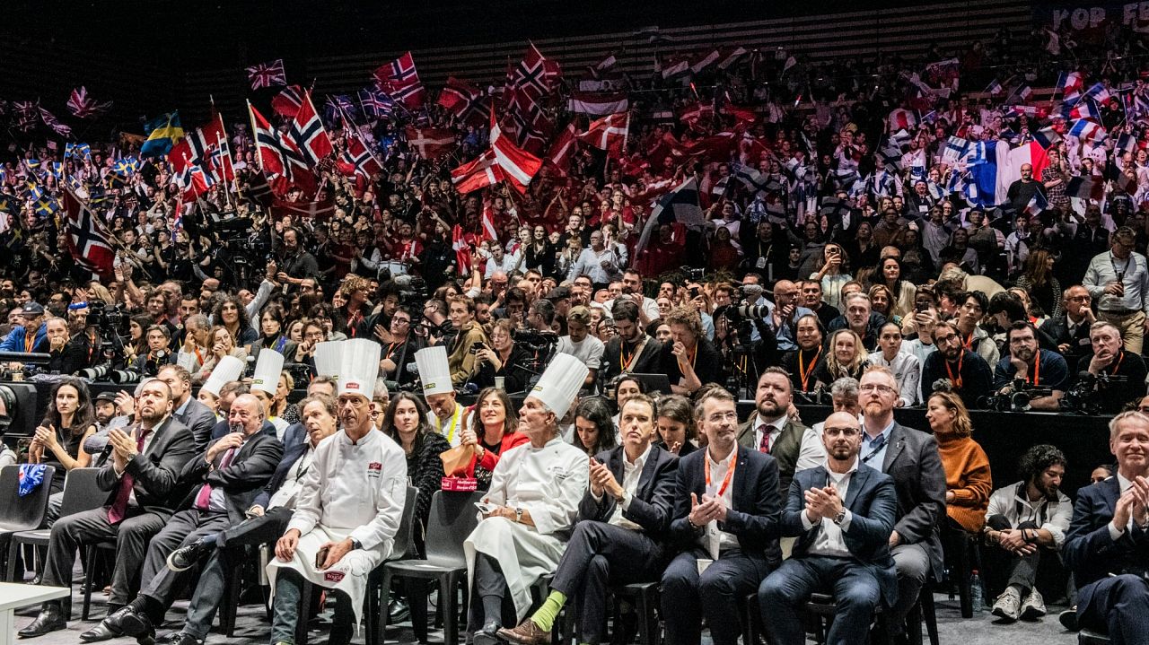 The world's top chefs move the crowd at the Bocuse d'Or 