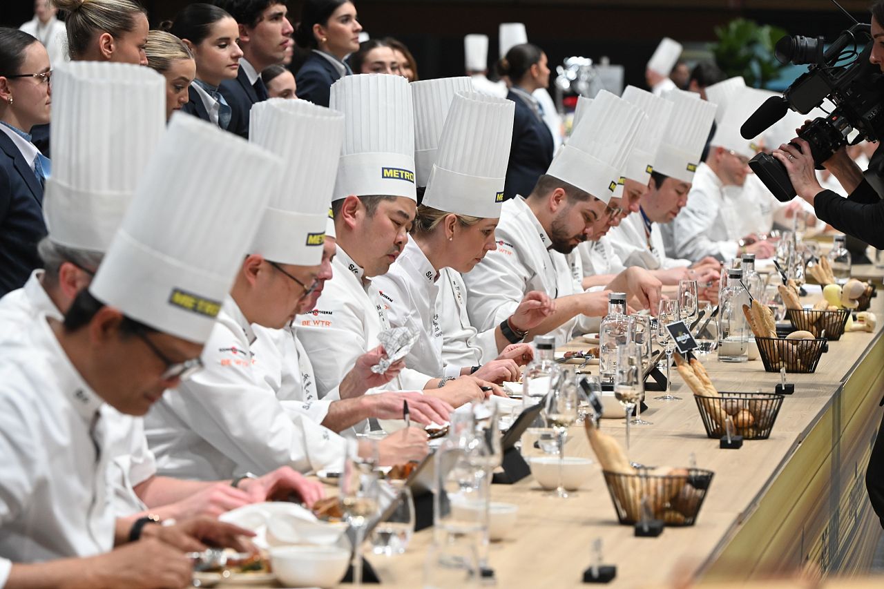 International judges made up of former competitors test each and every culinary creation