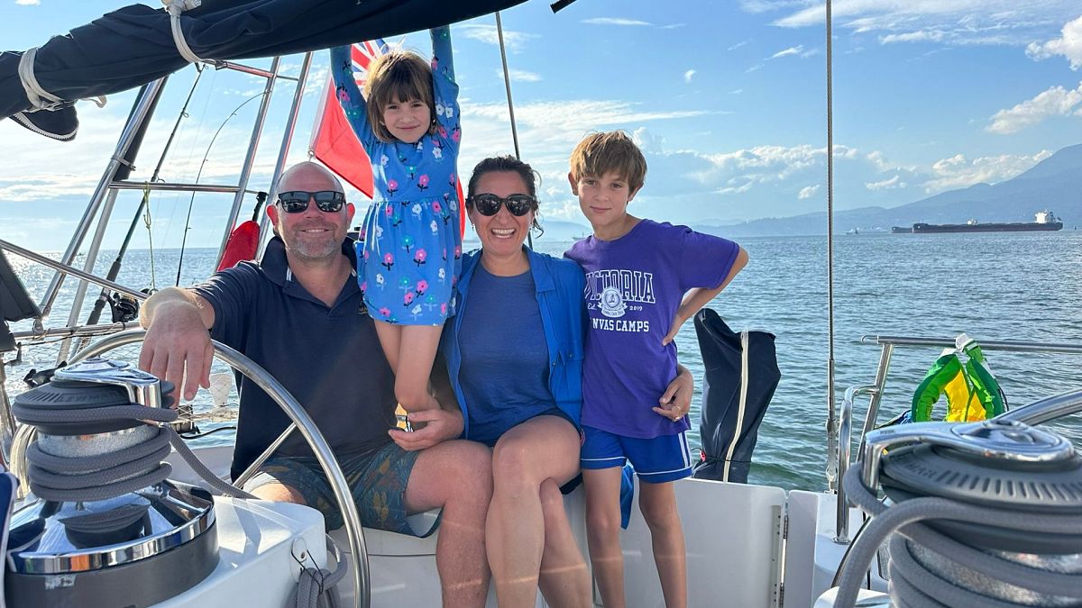 How one young family is navigating a multi-year sailing adventure