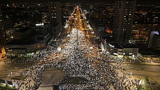 A tüntetők 80 kilométert menetelnek