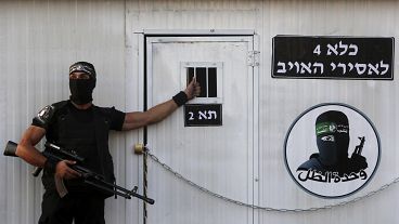 Боец "Бригад Эззедина аль-Кассама", военного крыла ХАМАС