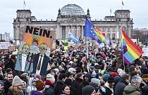 Merz had presented parliament with proposals for strict new immigration rules, which were supported by the partly far-right #AfD.