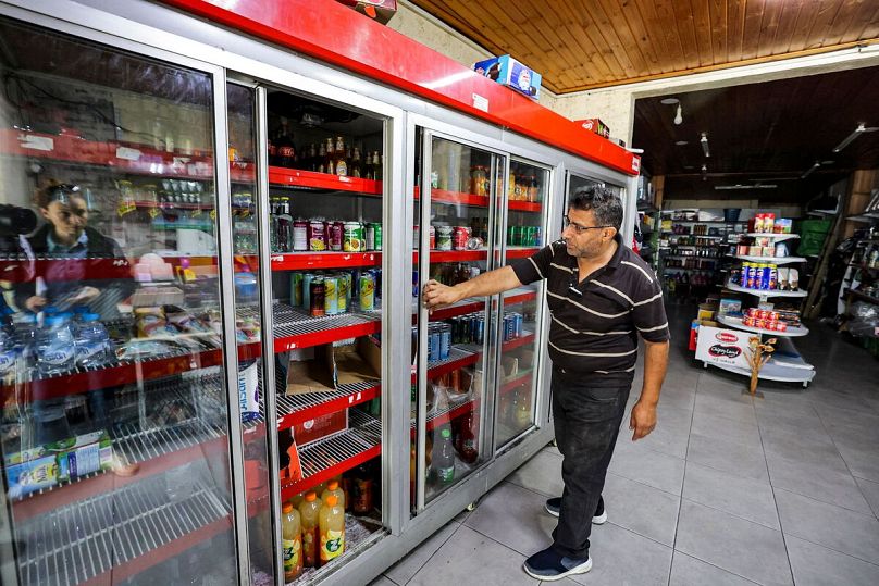 Arab kisbolt a ciszjordániai Nabluszban