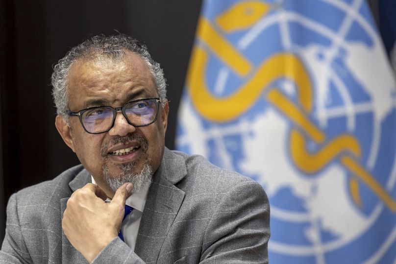 Tedros Adhanom Ghebreyesus, Dyrektor generalny WHO na konferencji prasowej z dziennikarzami
