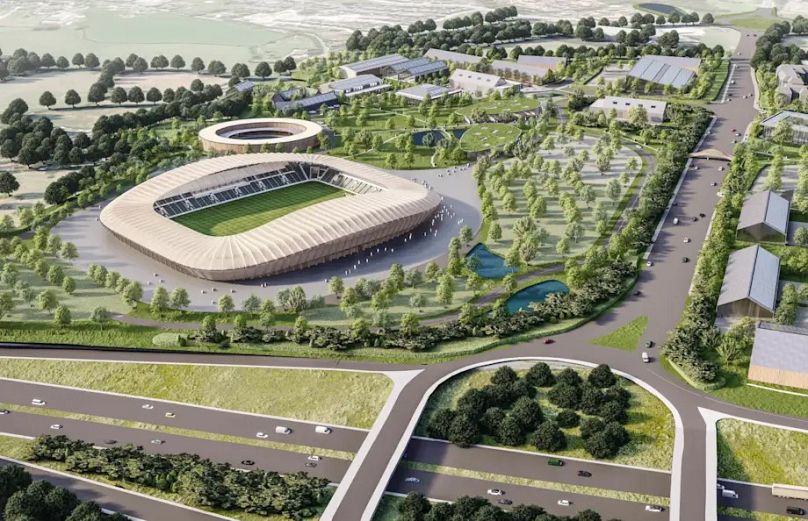 The new 'Eco Park' stadium will encourage biodiversity.