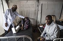 Kongo Demokratik Cumhuriyeti'ndeki çatışmalarda yaralanan bir kişi tedavi görüyor, 1 Şubat 2025