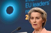 Ursula von der Leyen says the EU is ready for "tough negotiations" with Donald Trump.