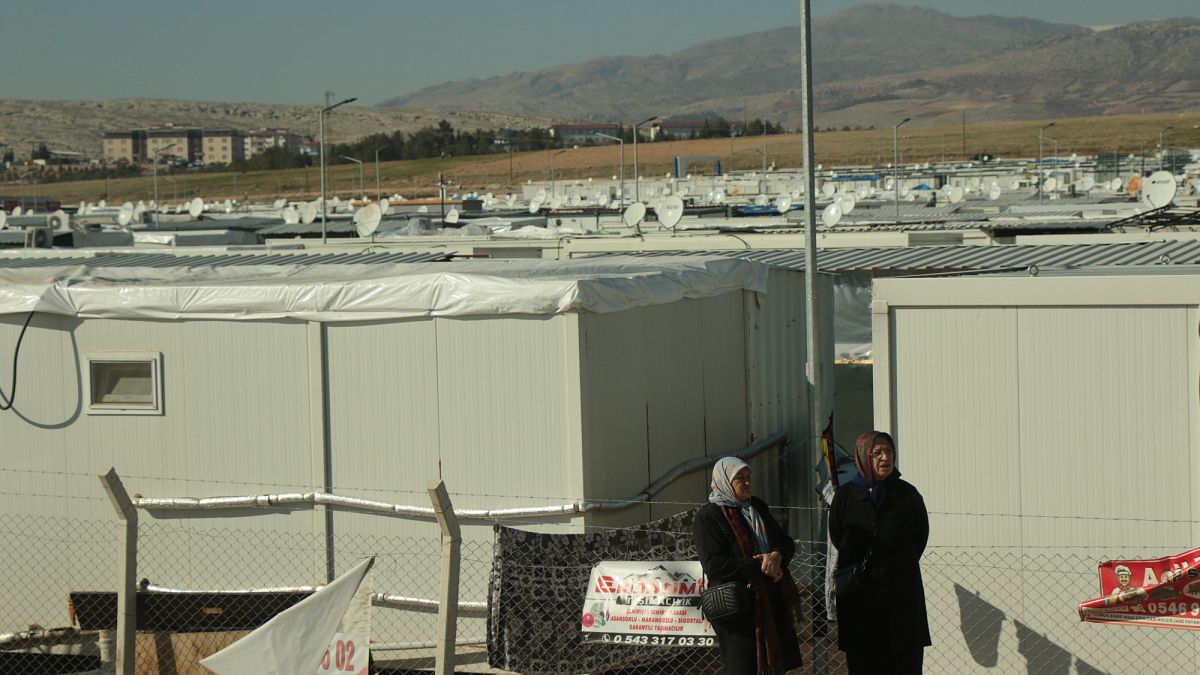 Adıyaman'da bir konteyner kent