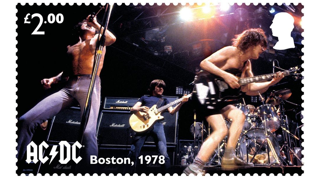 New AC/DC stamps celebrate 50th anniversary of debut album 'High ...