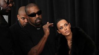 Kanye 'Ye' West reveals he was misdiagnosed with bipolar disorder - pictured: Ye with Bianca Censori at the Grammys 2025