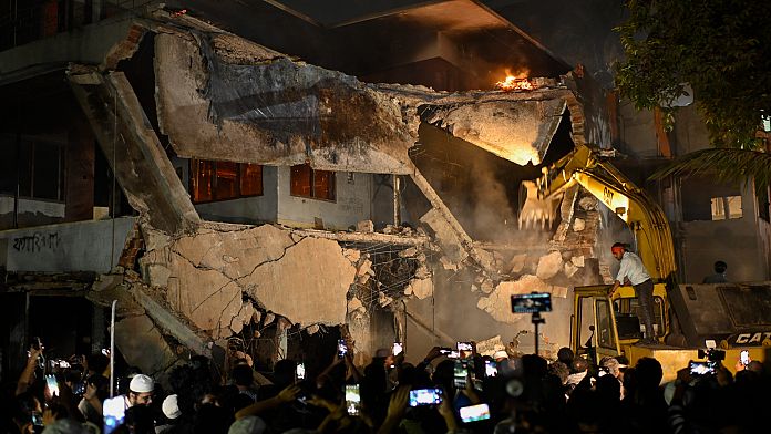 Protesters destroy family home of Bangladesh's ousted leader Sheikh Hasina Protesters destroy family home of Bangladesh's ousted leader Sheikh Hasina
