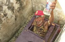 Cubans celebrate life and death with an annual mock funeral