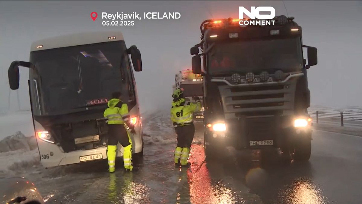 Météo : vigilance rouge en Islande