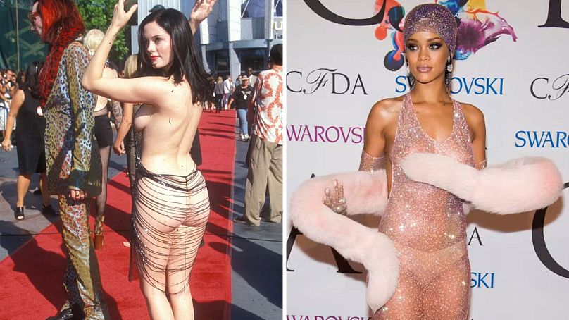 Rose McGowan (1998) - Rihanna (2014)