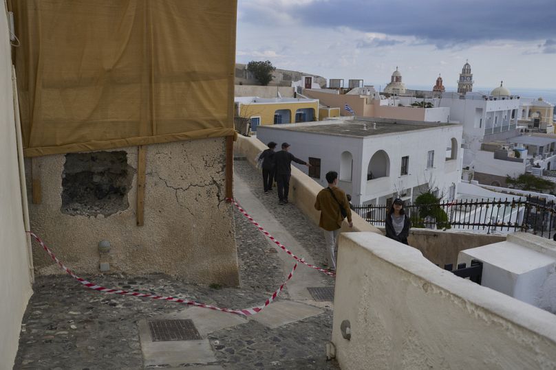 Σεισμικές δονήσεις στην Σαντορίνη