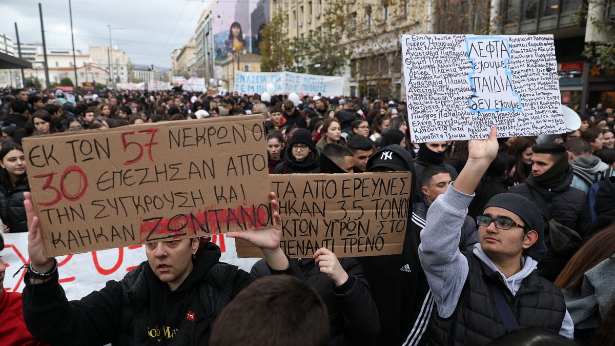 Βίντεο. Ελλάδα: Μαζικά πανεκπαιδευτικά συλλαλητήρια με αίτημα την απονομή δικαιοσύνης για τα Τέμπη