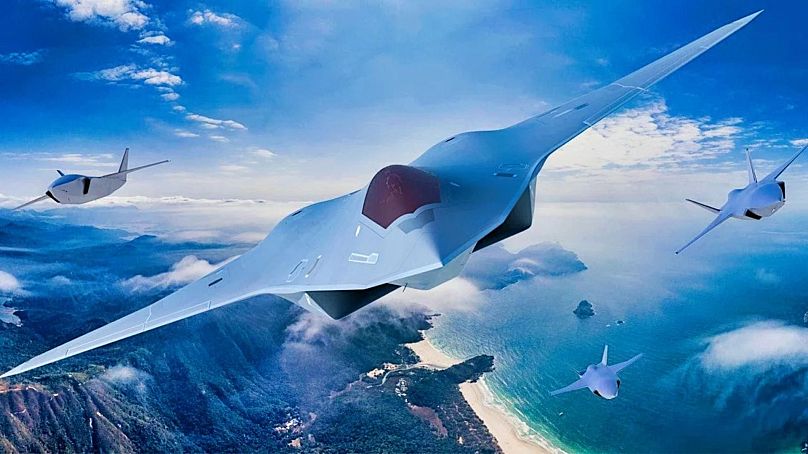 A Boeing 6. generációs repülőgépének fantáziarajza