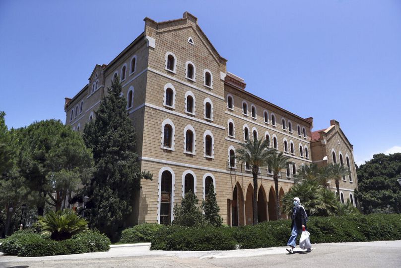 حرم الجامعة الأميركية في بيروت (AUB)