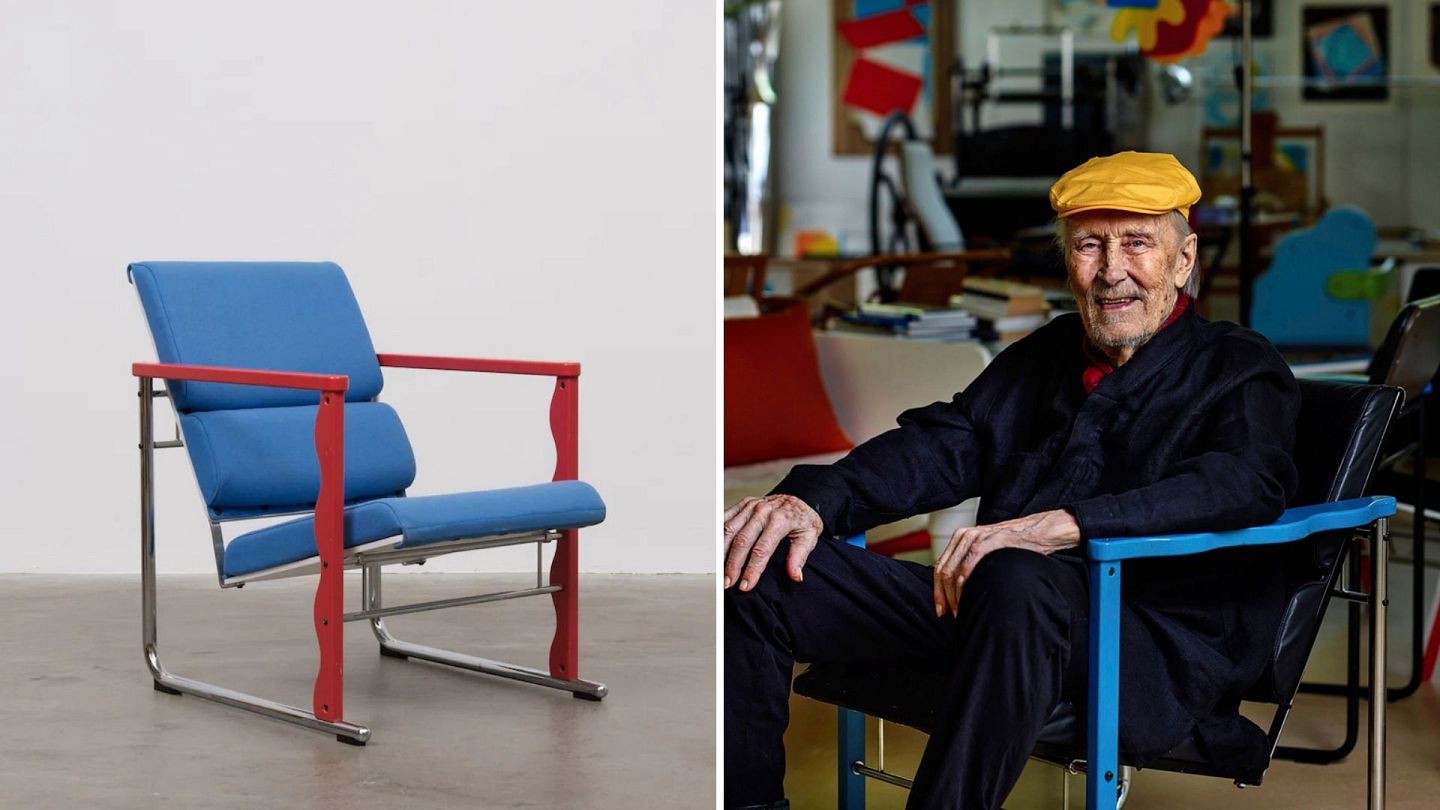 Yrjö Kukkapuro, visionary Finnish designer of Postmodern chairs