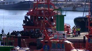 389 migrants rescued near the Canary Islands