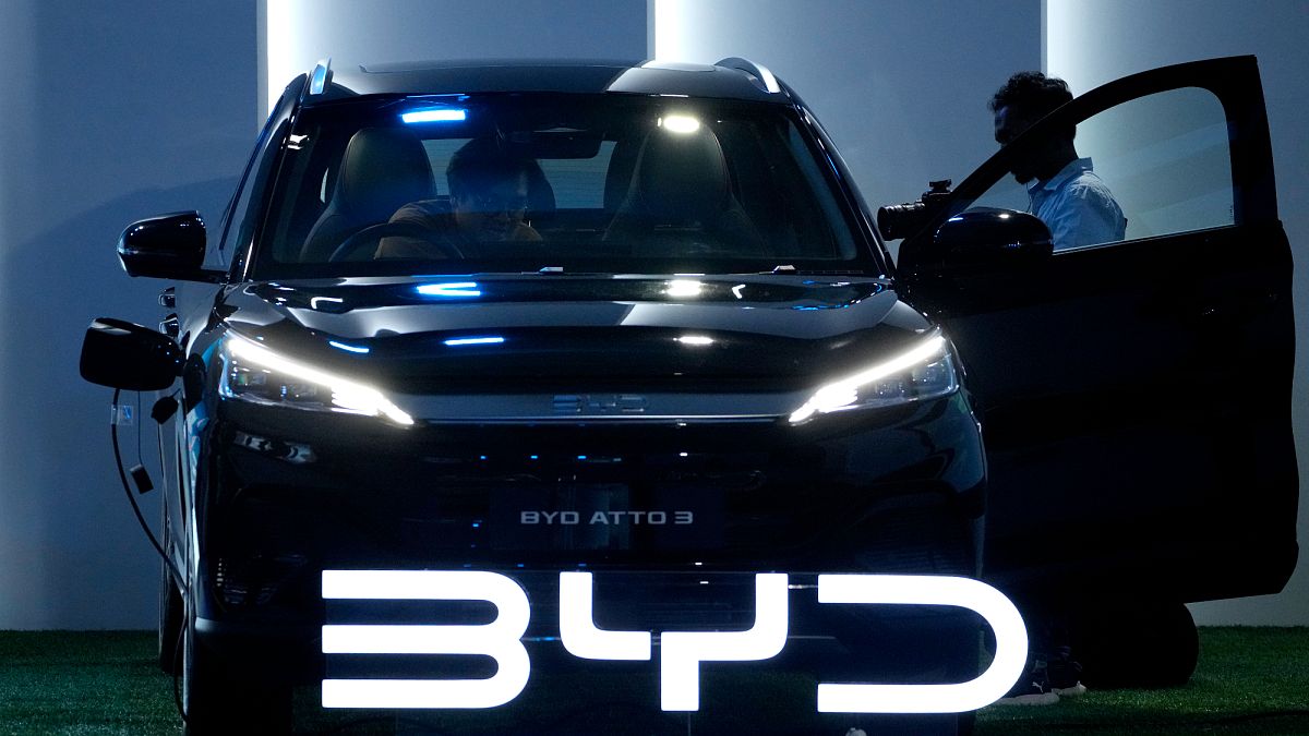 DeepSeek and BYD partnership drives EV maker's shares to record high