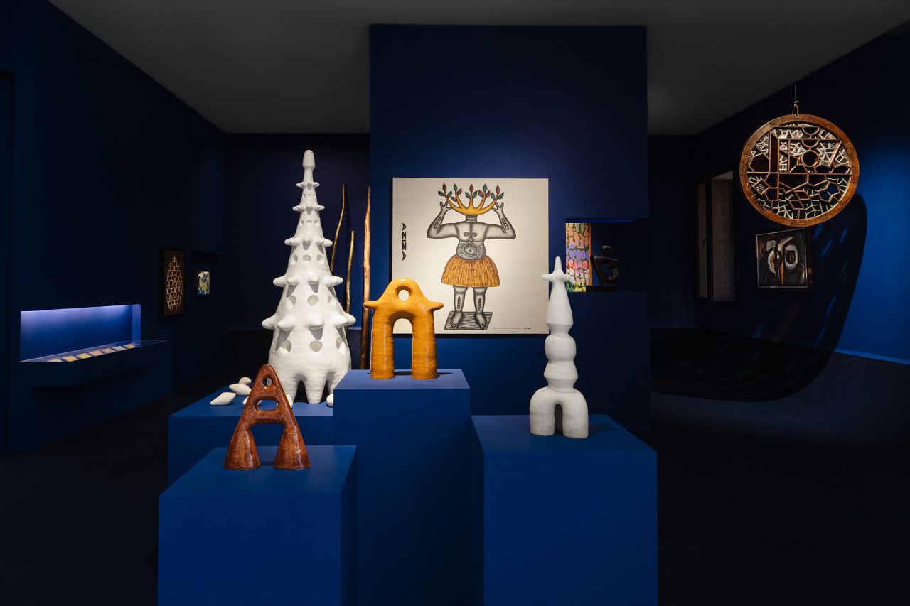 Installation view of TRANSCRIBE in Seven Contours, One Collection at MACAAL