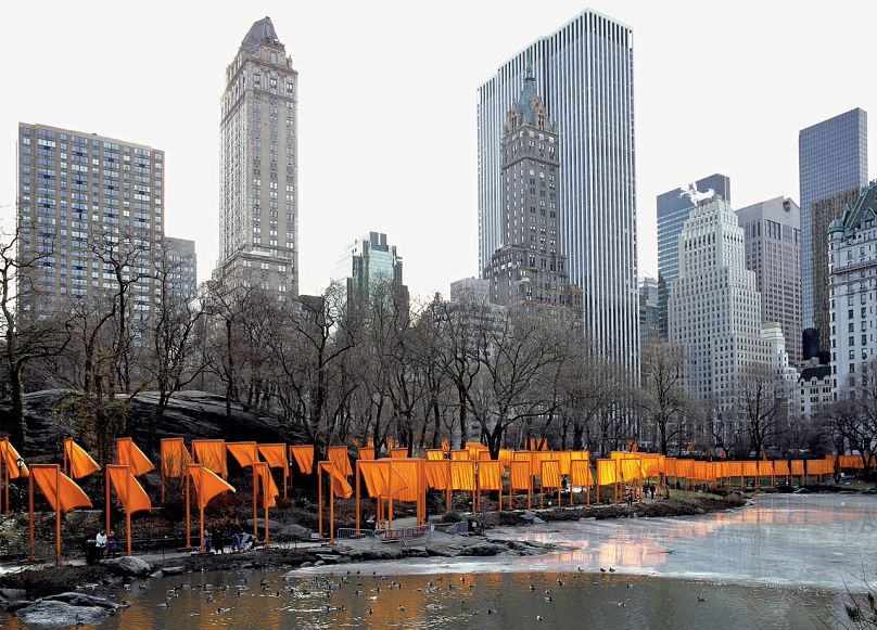 Christo and Jeanne-Claude, The Gates, New York City, 2005. 