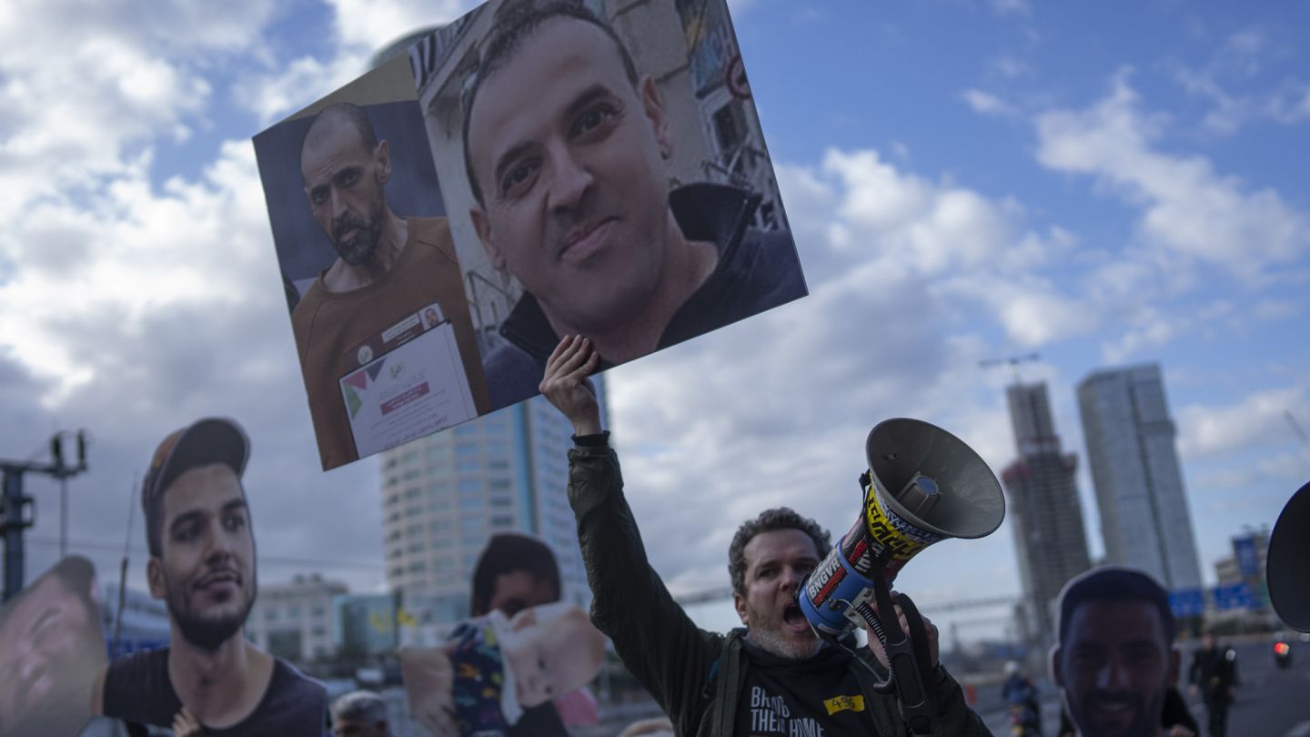 Hamas to free three Israeli hostages on Saturday as ceasefire remains  fragile | Euronews