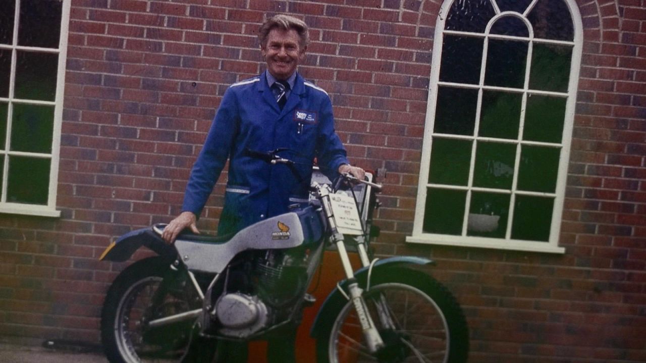 British trials legend Sammy Miller 
