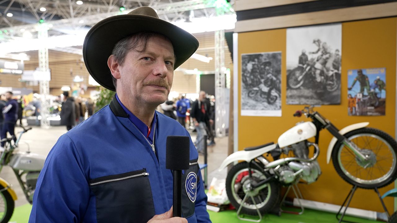 Protecting and preserving the past: Jean Caillou from Works Trials Bikes Owners Group 
