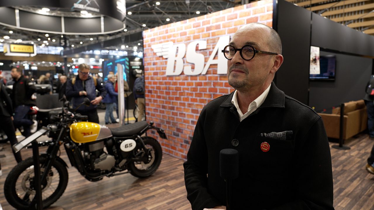 Emmanuel Charveron, head of BSA Europe, says older riders are often looking to recapture their youth while younger generations are seeking something different 