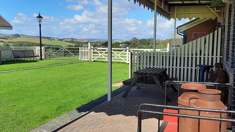 Whitwell train station in the Isle of Wight are now holiday cottages 