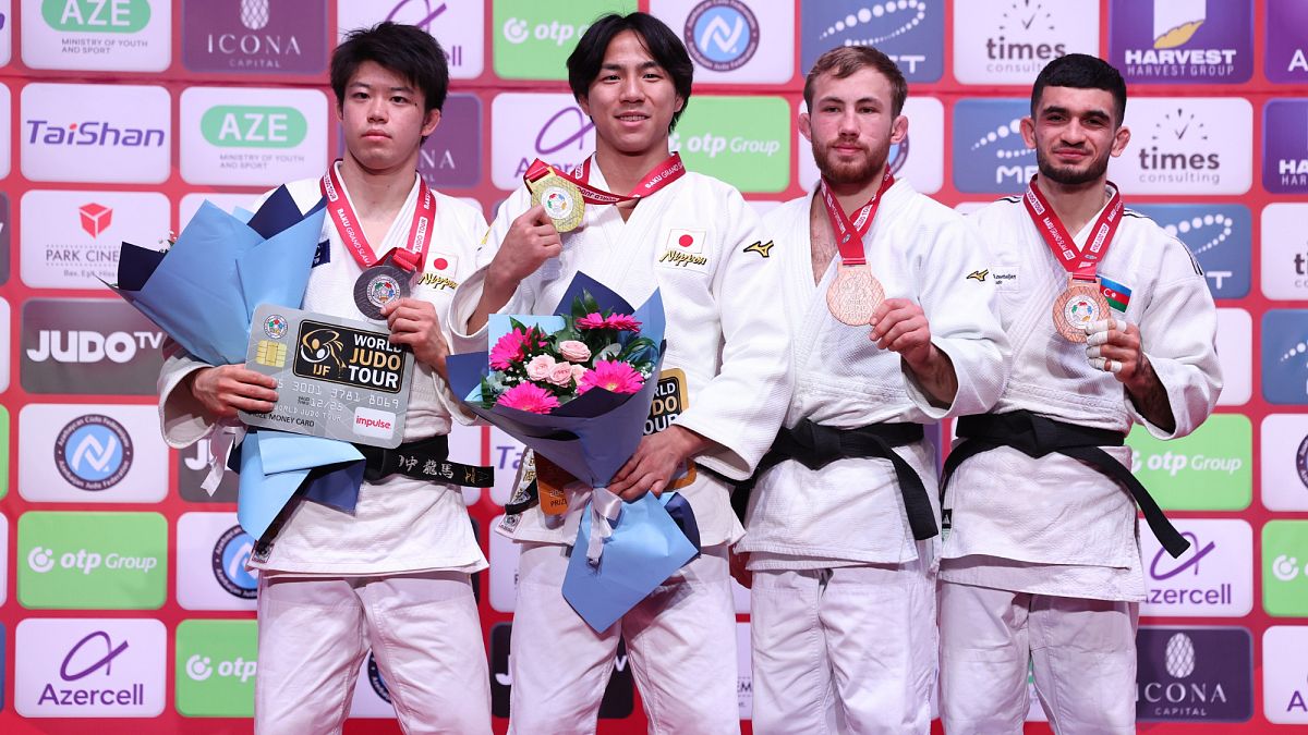 Japan Sweeps Day 1 of Baku Grand Slam with Five Golds