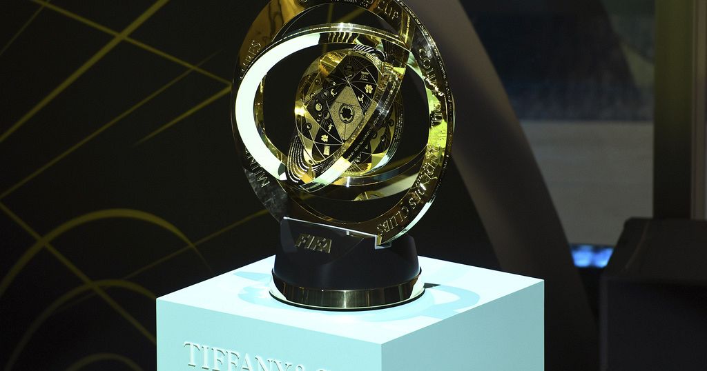 FIFA Club World Cup trophy arrives in Egypt