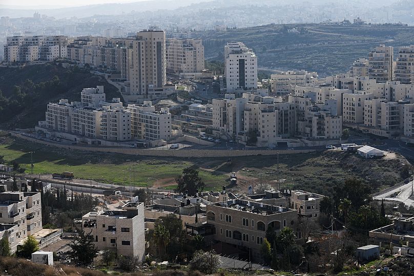 مستوطنة هار حوما، وهي مستوطنة إسرائيلية في القدس الشرقية، الثلاثاء، 4 فبراير/شباط 2025
