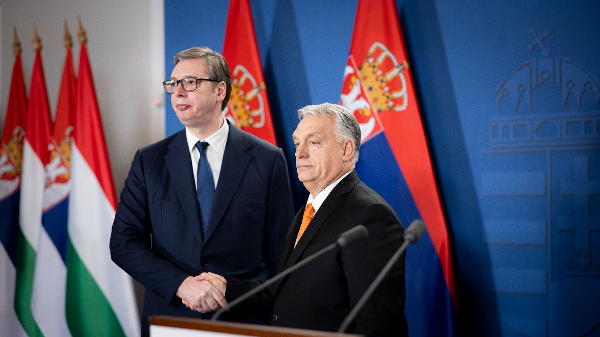 A balkáni stabilitás bajnokának nevezte Orbán Viktor a szerb elnököt