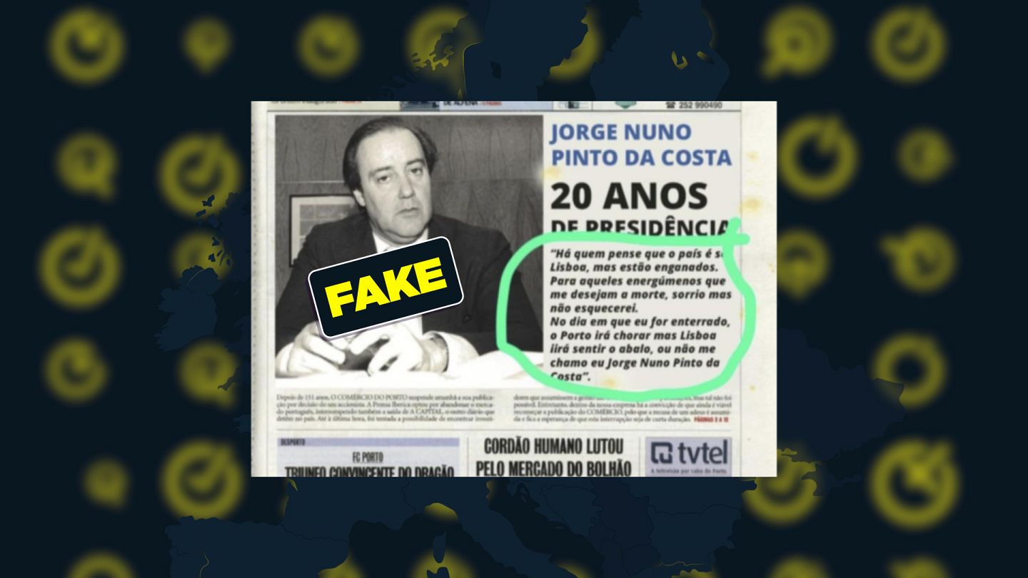 Did FC Portos former president predict the Lisbon earthquake on the day of  his funeral? | Euronews