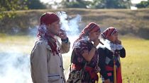 Mayan communities celebrate new solar year -18 February 2025 - Guatemala City, Guatemala