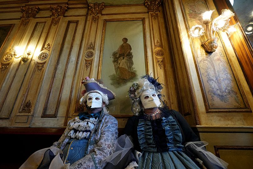 Casanova's event at Venice Carnival. 