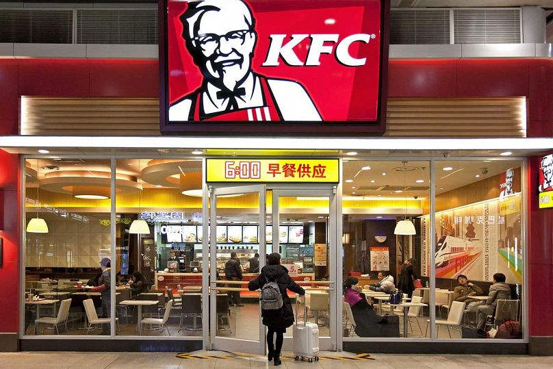 KFC gyorsétterem Kínában