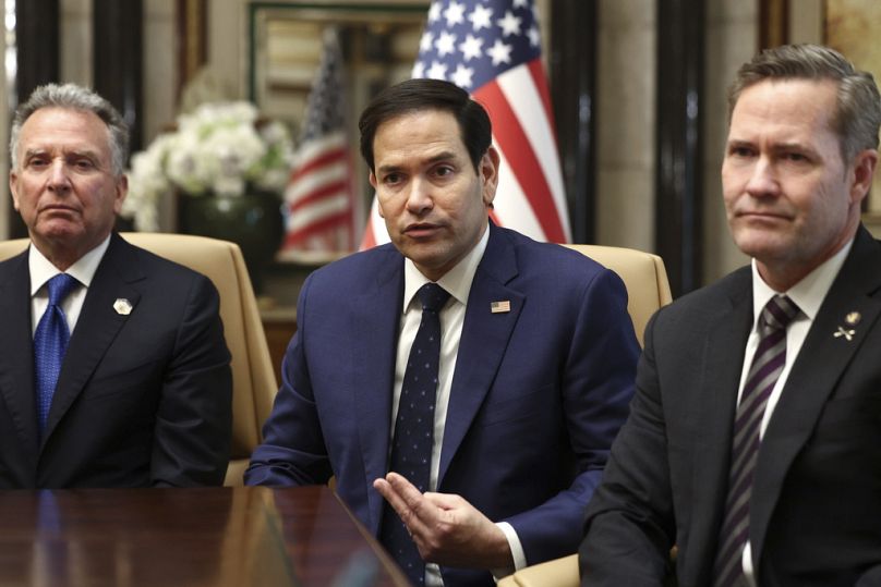 A három amerikai Rijádban -  Witkoff, Rubio, Waltz