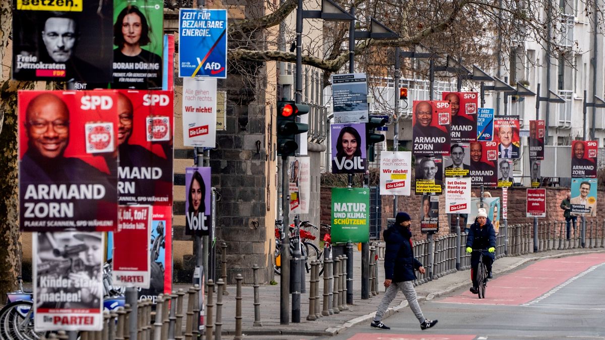 German politicians clash over war and security in final debate ahead of elections
