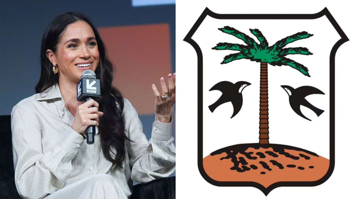 Royal rip off? Meghan Markle’s rebranded logo accused of copying Spanish town’s coat of arms