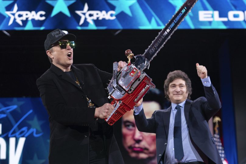 Elon Musk a CPAC konferencián 