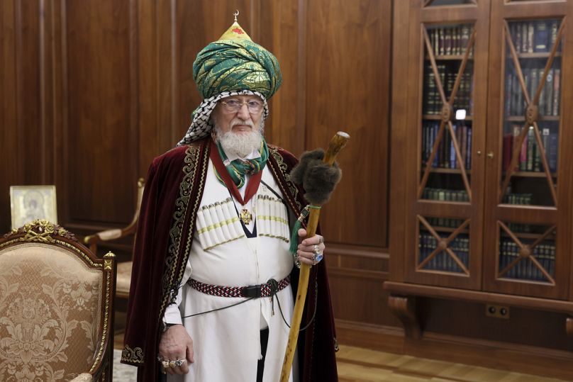 Talgat Tadzsuddin, a muszlimok fő spirituális vezetője Oroszországban 