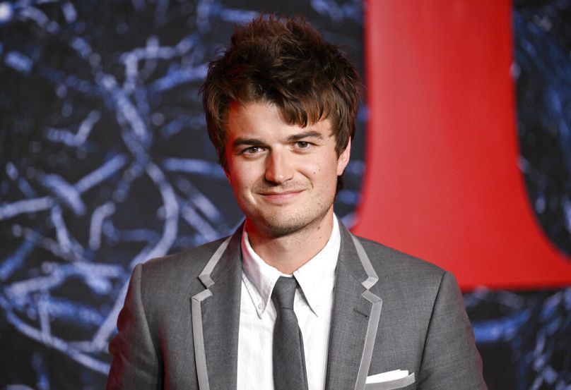 Joe Keery besucht die Premiere der vierten Staffel von "Stranger Things" in den Netflix Studios Brooklyn 14. Mai 2022, in New York.