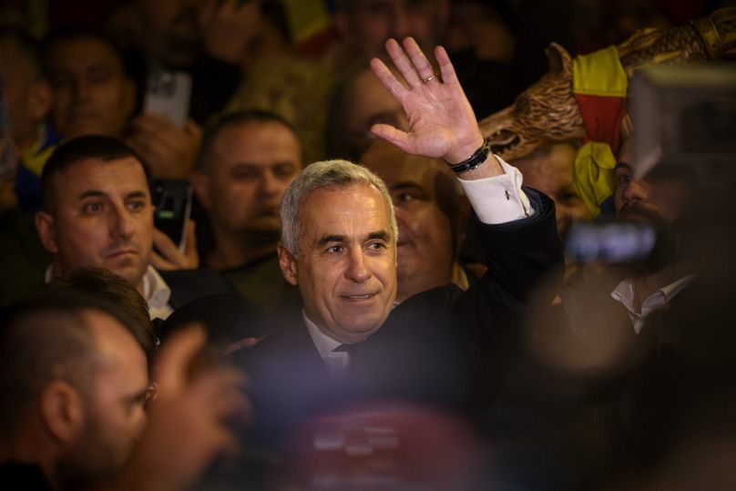 Calin Georgescu, zwycięzca pierwszej tury wyborów prezydenckich