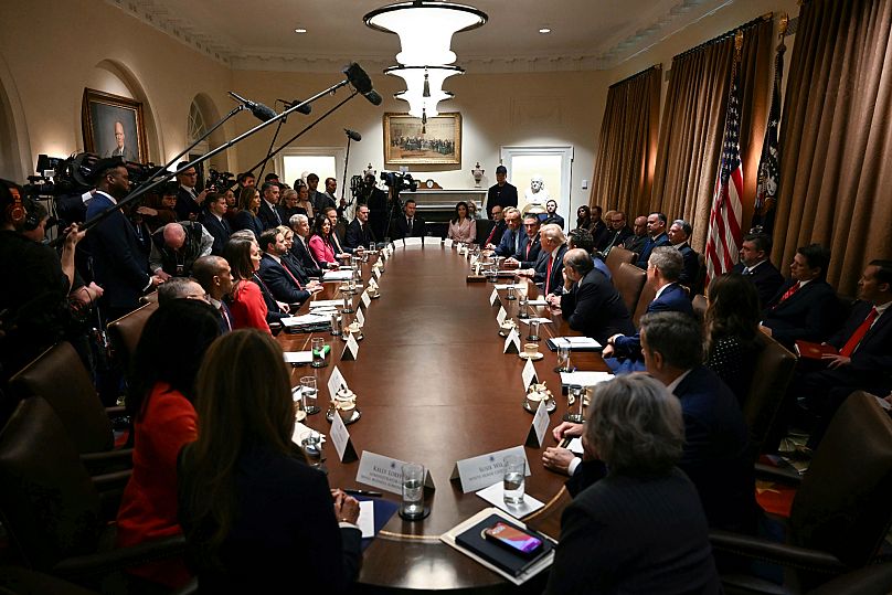 Pierwsze zebranie gabinetu Donalda Trumpa